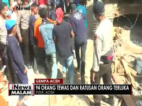 Satu orang korban tewas gempa di Aceh berhasil ditemukan - iNews Malam 07/12