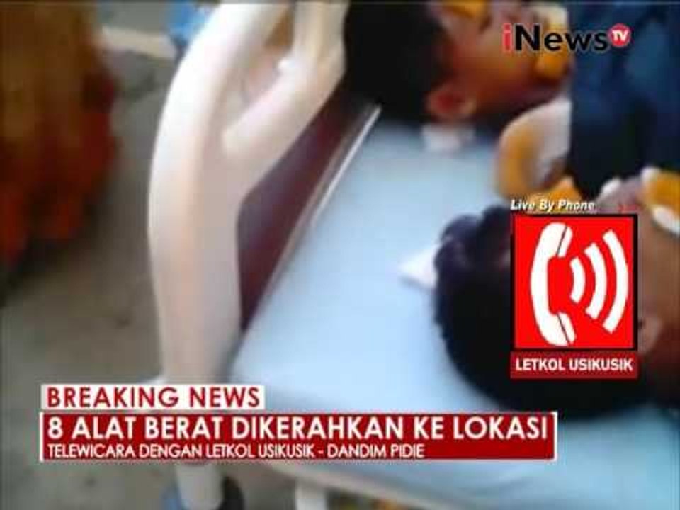 Letkol Usikusik : 8 alat berat telah dikerahkan ke lokasi gempa - iNews Breaking News 07/12