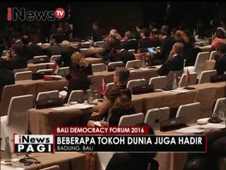 Bali Democracy Forum 2016 - iNews Pagi 09/12