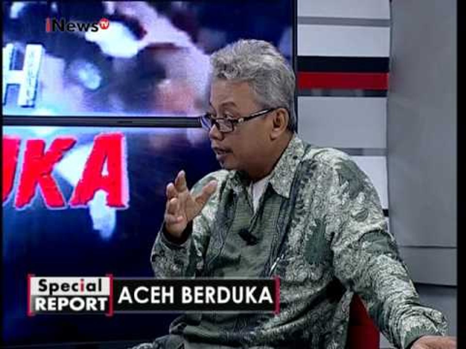 Dialog 03 : Rudi Wahyono : gempa tidak berpotensi Tsunami - Special Report 08/12