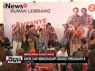 Ahok : Tidak permasalahkan lokasi persidangan - iNews Malam 08/12