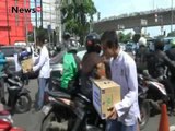 Sejumlah pelajar SMA lakukan penggalangan dana diperempatan jalan - iNews Petang 09/12
