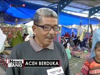 Masjid jadi rumah sementara korban gempa Aceh - iNews Siang 08/12