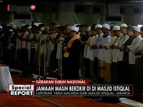 Gerakan Subuh Berjamaah Nasional di Masjid Istiqlal, Jakarta - Spesial Report 12/12