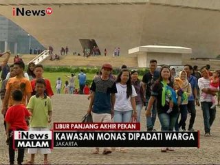 Tak hanya kebun binatang Ragunan, warga juga padati Monas, Jakarta - iNews malam 11/12