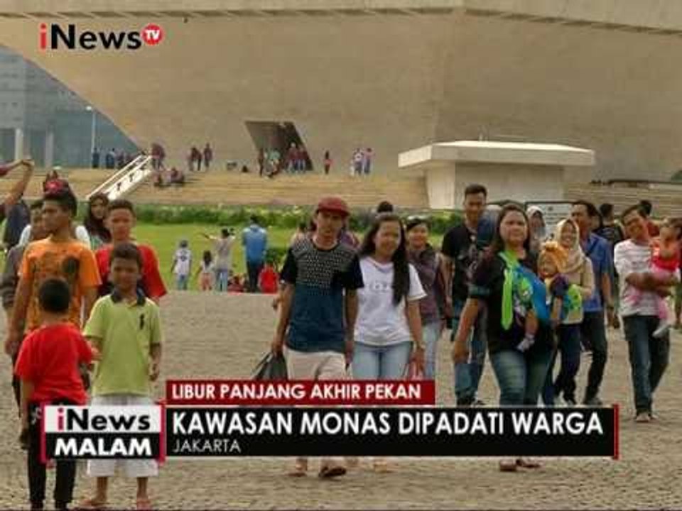 Tak hanya kebun binatang Ragunan, warga juga padati Monas, Jakarta - iNews malam 11/12