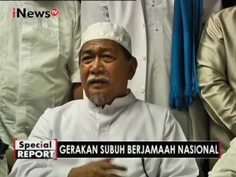 Konferensi Pers Gerakan Subuh Nasional di Bandung, usai Salat Subuh - Spesial Report 12/12