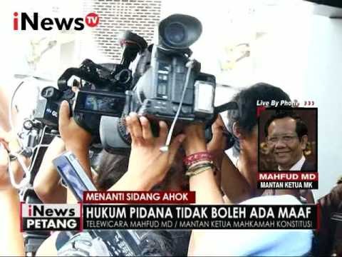 Telewicara : Mahfud MD, Menanti sidang Ahok - iNews Petang 12/12