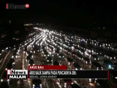 Pasca libur panjang, ruas tol arah Jakarta padat - iNews Malam 12/12