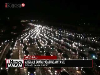 Pasca libur panjang, ruas tol arah Jakarta padat - iNews Malam 12/12