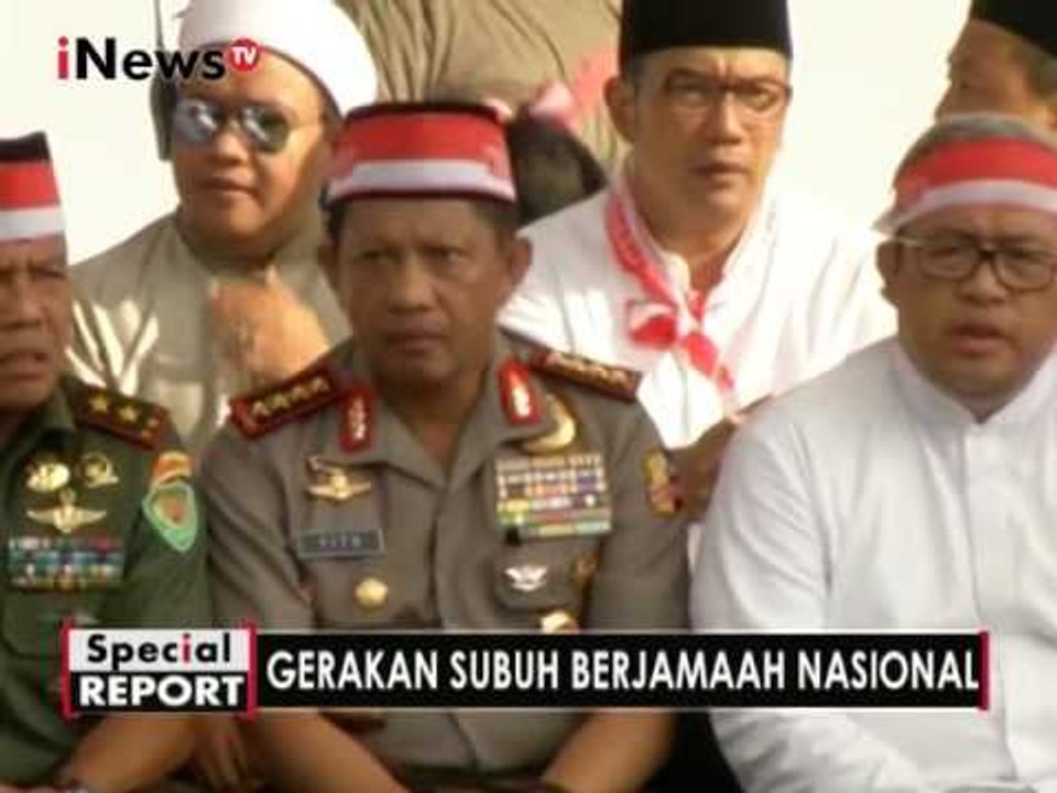 Penyandang disabilitas bacakan ayat suci AL Quran di Gasibu, Bandung - Spesial Report 12/12