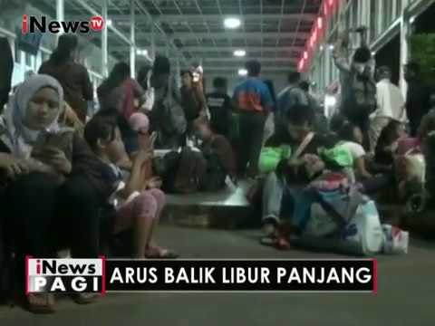 Pasca libur panjang, Stasiun Senen dipadati penumpang dari Jateng & Jatim - iNews Pagi 13/12