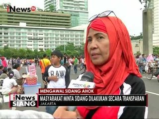 AHOK disidang, apa kata masyarakat? - iNews Siang 12/12