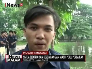 Mahasiswa ITS Surabaya, ciptakan kapal listrik cepat tanpa awak - iNews Malam 12/12