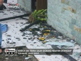 Ratusan Warga di Sukabumi mengamuk & merusak kantor Polisi Cisolok - iNews Pagi 04/02