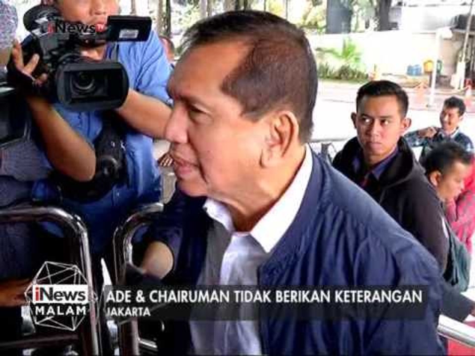 Ade Komarudin & Chairuman diperiksa KPK terkait kasus Korupsi E-KTP - iNews Malam 03/02