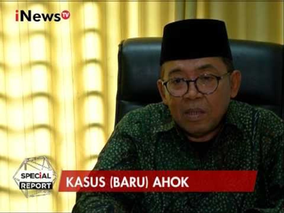 WaSekjen PBNU : Kalo Ahok Betul Minta Maaf, Tim Cyber Medianya Juga Harus - Special Report 03/02