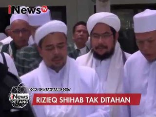 Rizieq Shihab tak ditahan karena hukuman dibawah lima tahun - iNews Petang 31/01