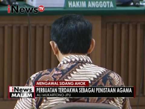 JPU : Perbuatan terdakwa sebagai penistaan agama - iNews Malam 13/12