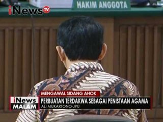 JPU : Perbuatan terdakwa sebagai penistaan agama - iNews Malam 13/12
