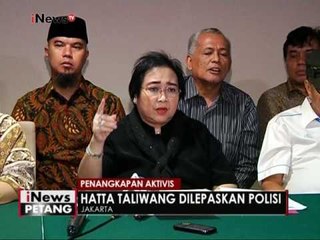 Hatta Taliwang dibebaskan petugas karena bersikap Kooperatif - iNews Petang 15/12