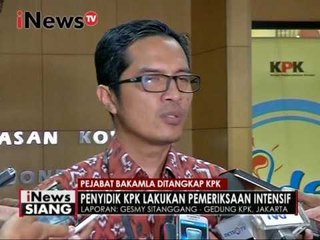 Live Report : Gesmy Sitanggang, Pejabat Bakamla ditangkap KPK - iNews Siang 15/12