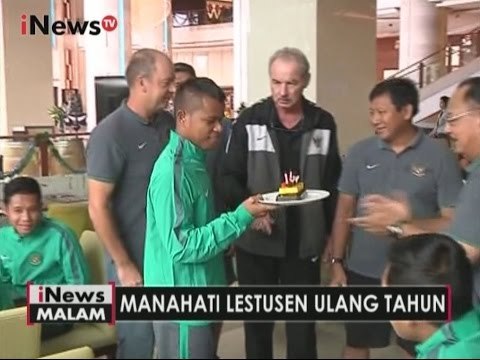 Manahati diberikan kejutan dari tim dihari ulang tahunnya - iNews Malam 18/12
