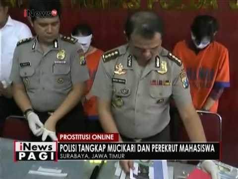 Polda Jatim berhasil membongkar Prostitusi Online di kalangan mahasiswa - iNews Pagi 21/12