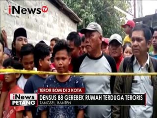 Densus 88 gerebek rumah terduga teroris - iNews Petang 21/12