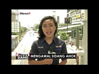 Live Report : Randu Dahlia, arus lalu lintas terkini saat sidang Ahok - iNews Siang 20/12