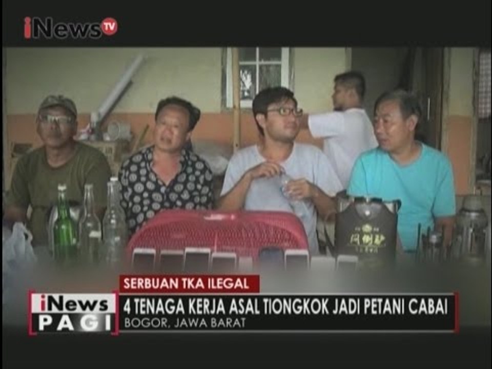 Pekerja asing masuki Indonesia, 4 pekerja ilegal asal Tiongkok ditangkap petugas - iNews Pagi 15/12