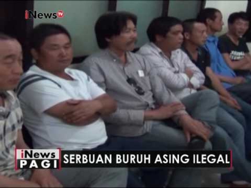 Kantor Imigrasi Samarinda mengamankan pekerja asing asal Tiongkok - iNews Pagi 23/12