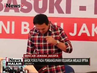Ahok tak pikirkan penghargaan selama jadi Gubernur & fokus pembangunan RPTRA - iNews Malam 22/12