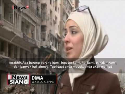 Dampak perang di Aleppo, bangunan tua juga ikut hancur - iNews Siang 23/12