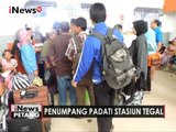 Ratusan Pemudik masih padati Stasiun Tegal, Jateng - iNews Petang 26/12