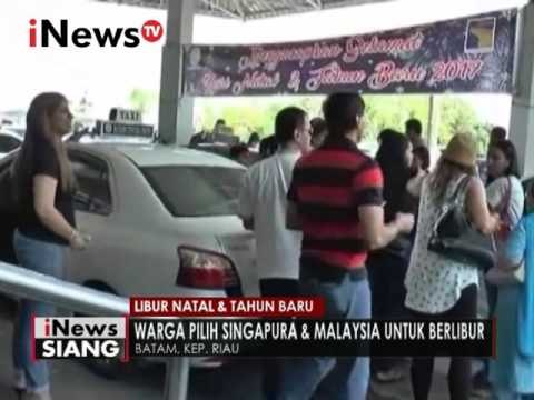 Libur panjang, warga pilih Singapura & Malaysia untuk berlibur - iNews Siang 26/12