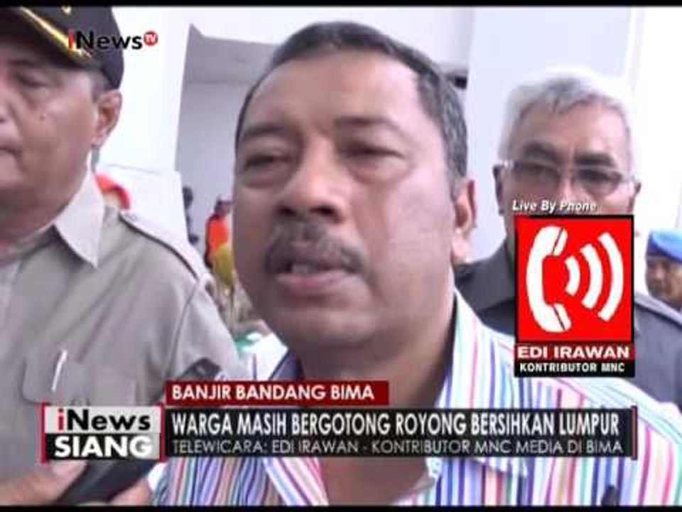 Telewicara : Edi Irawan : Sampai saat ini banjir masih merendam beberapa wilayah - iNews Siang 23/12