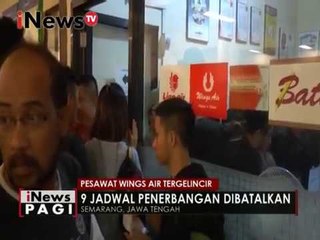 Ganjar Pranowo tinjau pesawat Wings Air tergelincir - iNews Pagi 26/12