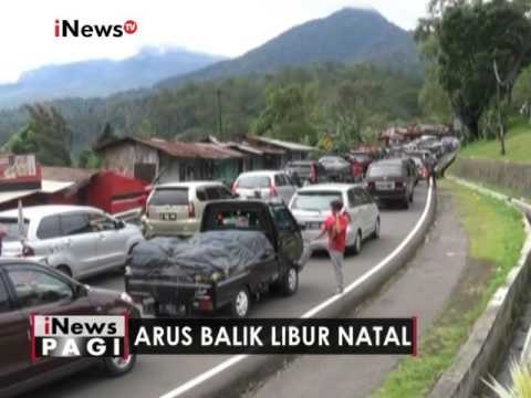 Arus balik libur panjang, Puncak macet sampai ke Cipanas - iNews Pagi 27/12