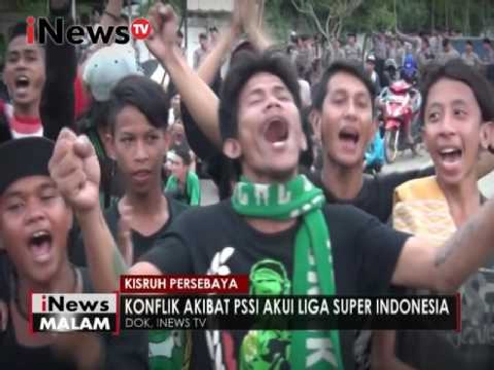 Kisruh Persebaya, pembekuan Persebaya 1927 tidak dicabut Bonek geram - iNews Malam 26/12