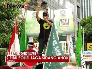 2000 polisi jaga sidang Ahok - iNews Breaking News 27/12