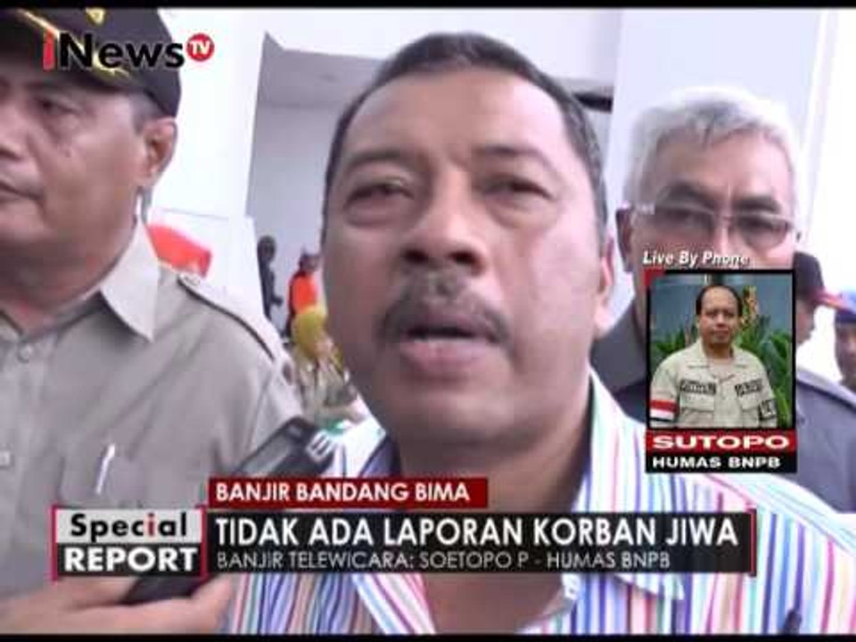 Sutopo : Banjir sudah mulai surut, hanya tersisa genangan & lumpur - Spesial Report 23/12