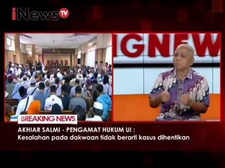 Dialog 01 : Akhiar Salmi, Mengawal sidang Ahok - iNews Breaking News 27/12