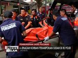 6 Jenazah pembunuhan di Pulomas tiba di RS Polri untuk di identifikasi - iNews Malam 27/12