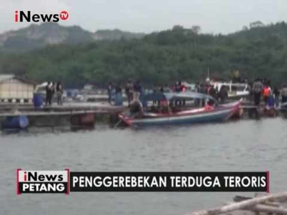 Lokasi bangunan terapung yang diduga dipakai teroris, sudah diberi garis Polisi - iNews Petang 26/12