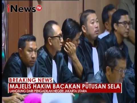 Sidang dengan agenda putusan sela - iNews Breaking News 27/12