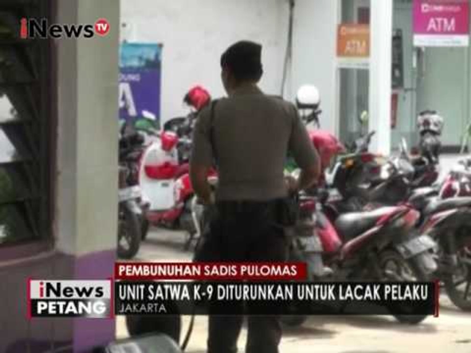 Polda Metro Jaya kerahkan anjing pelacak untuk mencari pembunuh sadis Pulomas - iNews Petang 27/12