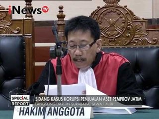 Sidang Dahlan Iskan kasus penjualan aset Pemprov Jatim - Special Report 30/12