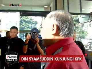 Din Syamsuddin mendatangi KPK untuk menjenguk Irman Gusman - iNews Malam 29/12