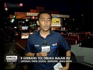 Live Report : Kondisi arus lalin Tol Pasteur, Bandung - Spesial Report 30/12